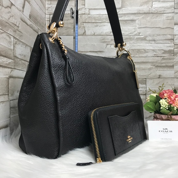 👜COACH SET🌺MIA SHOULDER BAG & WALLET - Picture 3 of 8